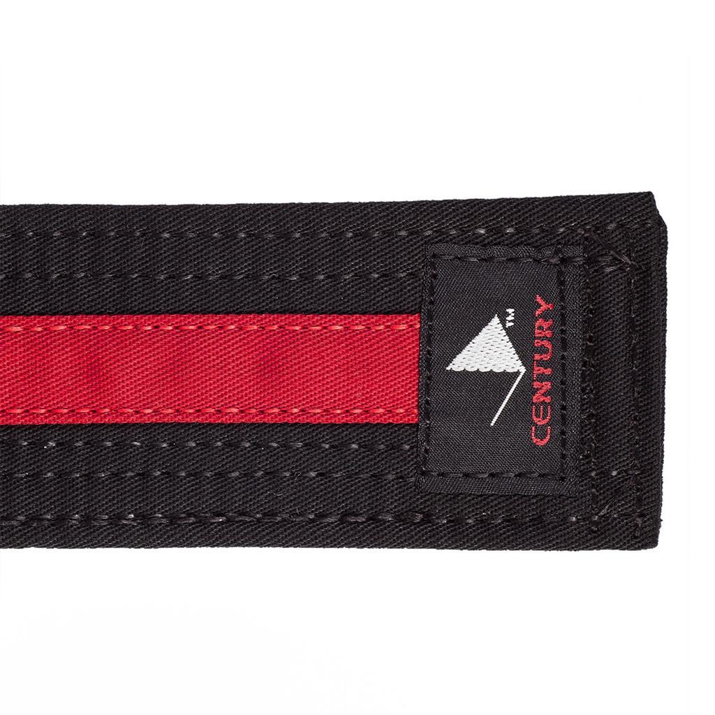 Double Wrap Deluxe Striped Black Belt