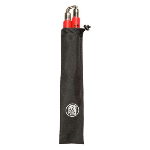 ProForce Nunchaku Nunchucks Vinyl Case w/Pullstring Black 15" - Violent Art Shop