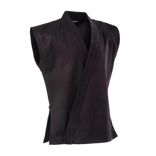 8 oz. Middleweight Brushed Cotton Sleeveless Traditional Jacket