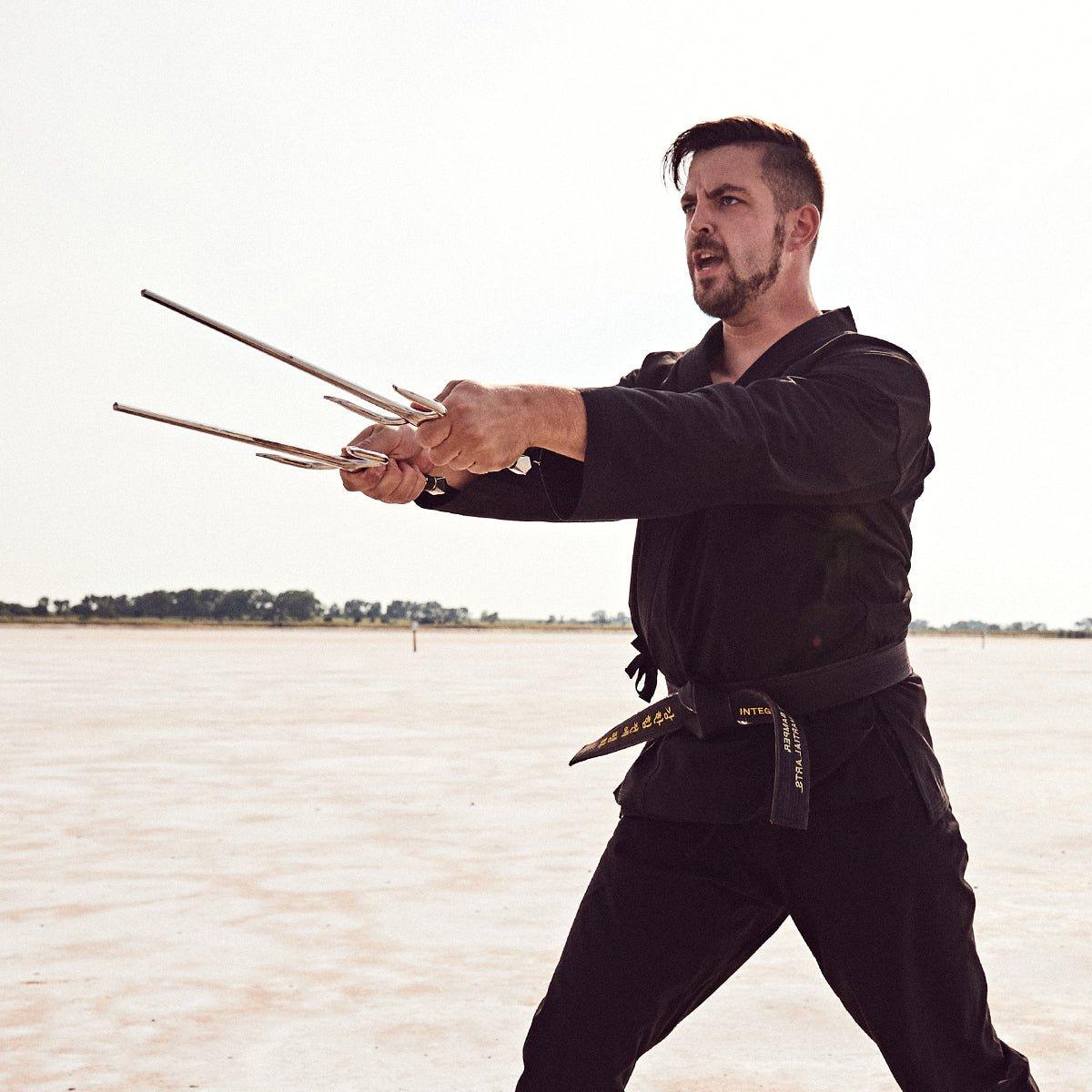 Aluminum Octagon Sai - Violent Art Shop