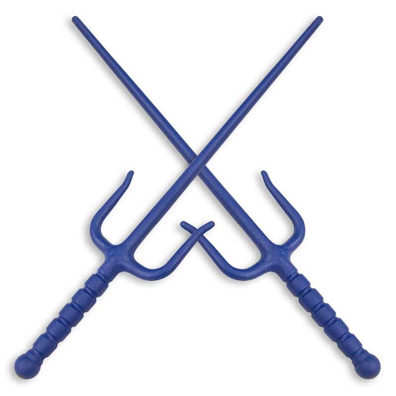 Blue Plastic Sai - Violent Art Shop
