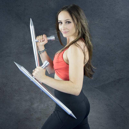 Removable Spike Aluminum Tonfa - Violent Art Shop