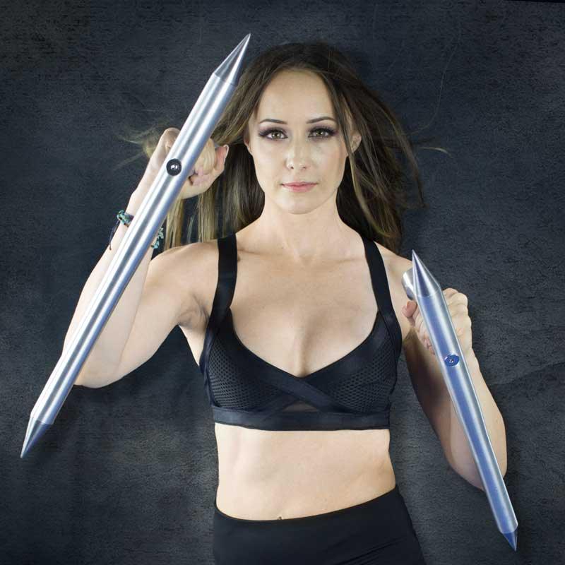 Removable Spike Aluminum Tonfa