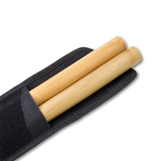 Peeled Rattan Escrima Set with Case - Violent Art Shop